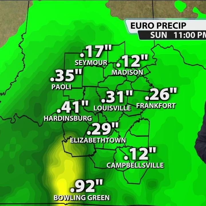 Marc Weinberg's Friday night forecast